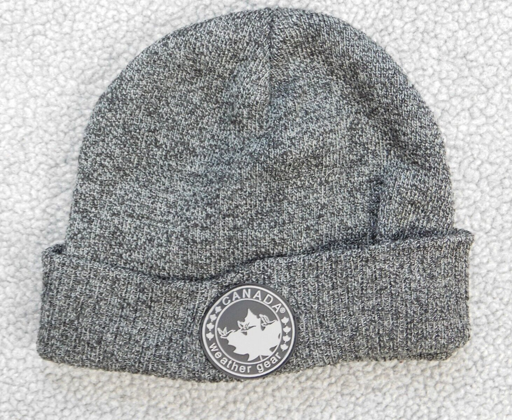 Canada Weather Gear Unisex Acrylic Grey Canada Logo Beanie